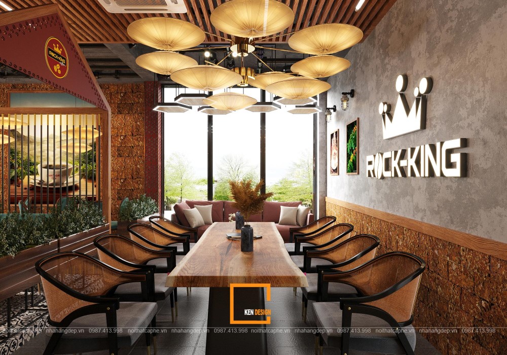 Thiết kế nội thất quán cafe