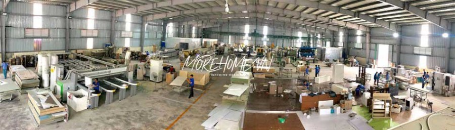 Xưởng gỗ công ty thiết kế nội thất Morehome