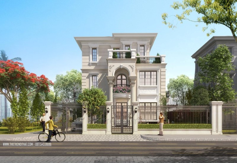 trang trí nhà mặt tiền