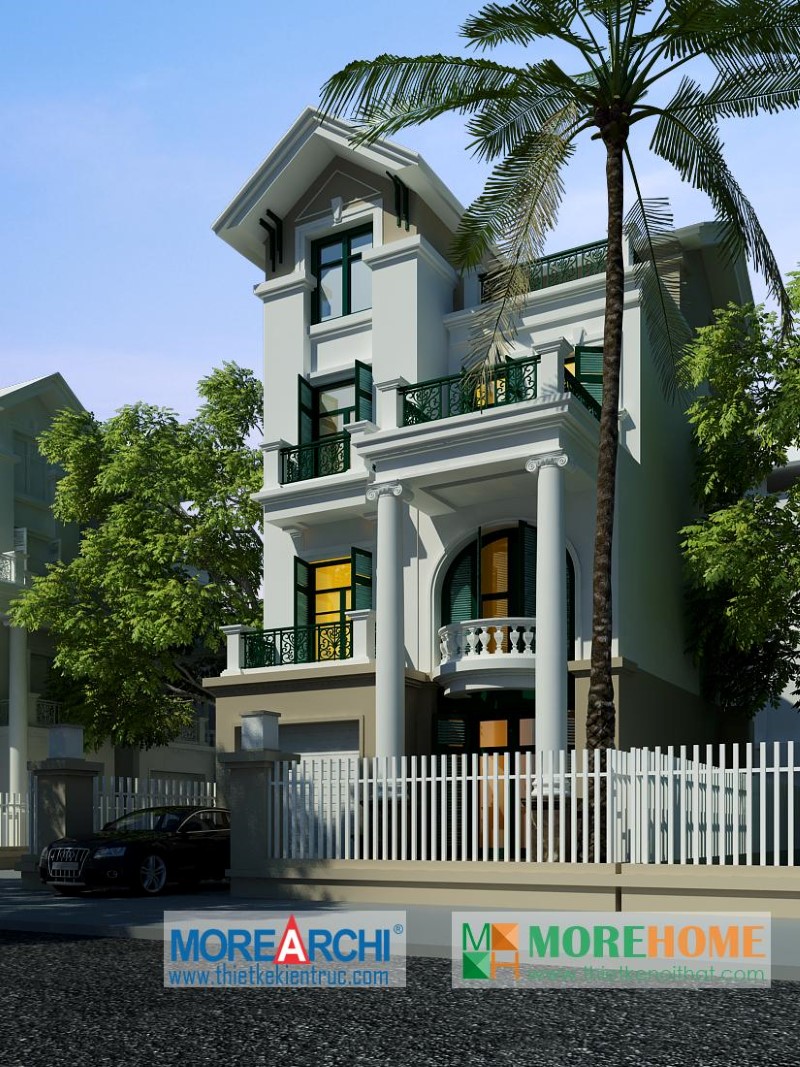 trang trí nhà mặt tiền