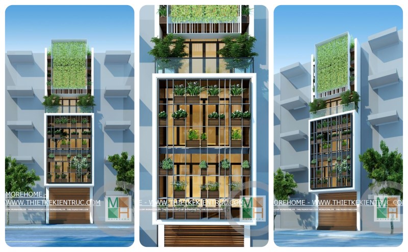  trang trí nhà mặt tiền