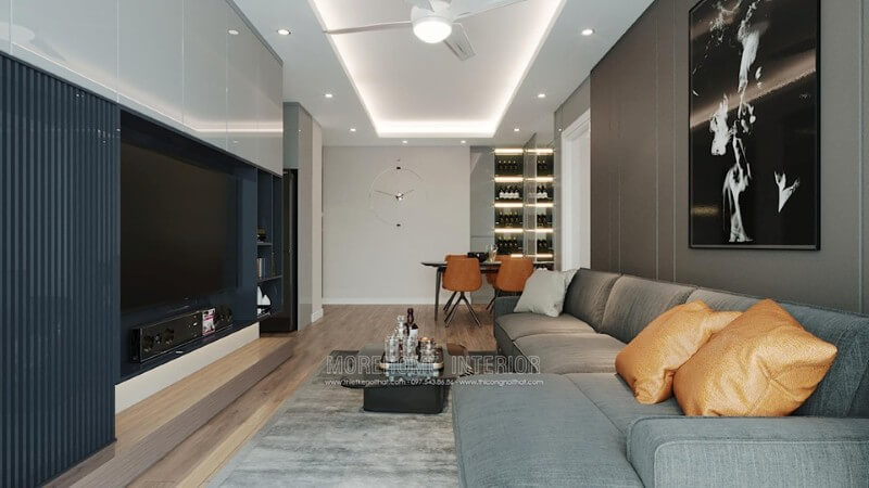 Thiết kế nội thất chung cư Imperia Sky Garden trẻ trung Thiết kế nội thất chung cư cao cấp